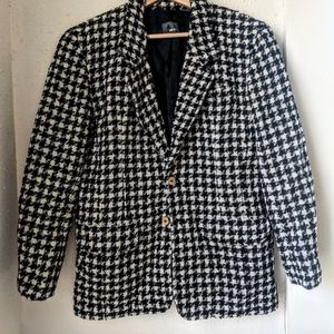 hounds tooth blazer